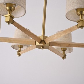 Люстра на штанге Imperiumloft Jorgenson Beige/Light wood STAVRA01 в Приобье - priobie.ok-mebel.com | фото 6