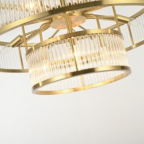 Люстра на штанге Imperiumloft RH Marais Round Chandelier D80 40,2668 в Приобье - priobie.ok-mebel.com | фото 12