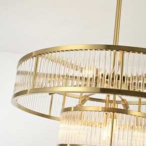Люстра на штанге Imperiumloft RH Marais Round Chandelier D80 40,2668 в Приобье - priobie.ok-mebel.com | фото 13