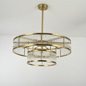 Люстра на штанге Imperiumloft RH Marais Round Chandelier D80 40,2668 в Приобье - priobie.ok-mebel.com | фото 3