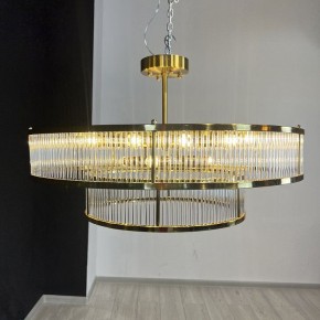 Люстра на штанге Imperiumloft RH Marais Round Chandelier D80 40,2668 в Приобье - priobie.ok-mebel.com | фото 5