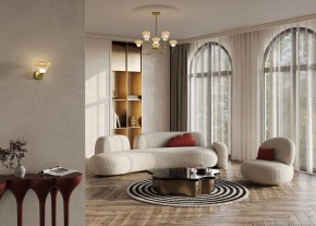 Люстра на штанге Maytoni Dynasty MOD402PL-L20BS3K в Приобье - priobie.ok-mebel.com | фото 5