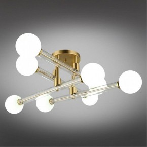 Люстра на штанге Omnilux Bucine OML-29507-08 в Приобье - priobie.ok-mebel.com | фото 2