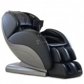 Массажное кресло PS6500 черно-серебряное в Приобье - priobie.ok-mebel.com | фото