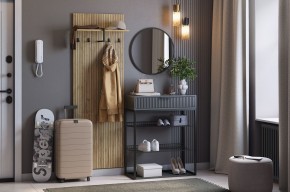 МЕБЕЛЬСОН К1 Прихожая (графит) в Приобье - priobie.ok-mebel.com | фото
