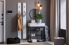 МЕБЕЛЬСОН К19 Прихожая (белое дерево) в Приобье - priobie.ok-mebel.com | фото
