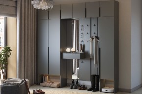 МЕБЕЛЬСОН К32 Прихожая (графит) в Приобье - priobie.ok-mebel.com | фото