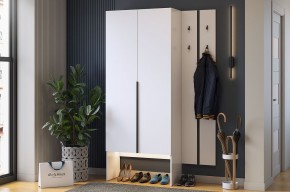 МЕРСИ Прихожая (модульная) белое дерево в Приобье - priobie.ok-mebel.com | фото