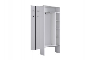 МЕРСИ Прихожая (модульная) белое дерево в Приобье - priobie.ok-mebel.com | фото 7