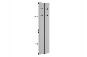 МЕРСИ Прихожая (модульная) кашемир в Приобье - priobie.ok-mebel.com | фото 3