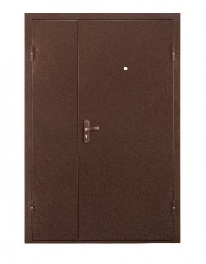 Металлическая дверь ПРОФИ DL (МЕТАЛЛ-МЕТАЛЛ) 2050*1250/ЛЕВАЯ в Приобье - priobie.ok-mebel.com | фото