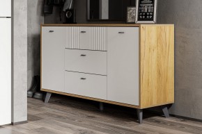 МИЛАН Детская (Дуб Золотой/Белый матовый) в Приобье - priobie.ok-mebel.com | фото 52
