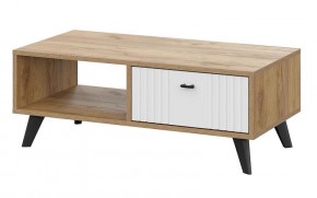 МИЛАН Гостиная (Дуб Золотой/Белый Матовый) модульная в Приобье - priobie.ok-mebel.com | фото 26
