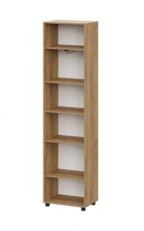 МИЛАН Гостиная (Дуб Золотой/Белый Матовый) модульная в Приобье - priobie.ok-mebel.com | фото 39