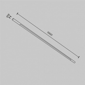Модульный светильник Maytoni Basis C100CL-L1000-24W3-6K-BS в Приобье - priobie.ok-mebel.com | фото 6