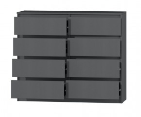 МС "Хилтон" Комод №3 1200 (8 ящ.) графит в Приобье - priobie.ok-mebel.com | фото 3