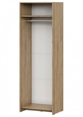 МСП-1 Шкаф 2-х створчатый (Дуб Золотой/Камень темный) в Приобье - priobie.ok-mebel.com | фото 2