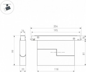 Накладной светильник Arlight MAG-ORIENT 049994 в Приобье - priobie.ok-mebel.com | фото 2