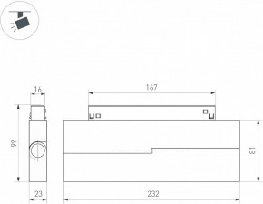 Накладной светильник Arlight MAG-ORIENT 049995 в Приобье - priobie.ok-mebel.com | фото 3