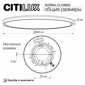 Накладной светильник Citilux Norma CL748600 в Приобье - priobie.ok-mebel.com | фото 10