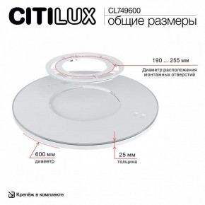 Накладной светильник Citilux NORMA CL749600 в Приобье - priobie.ok-mebel.com | фото 12