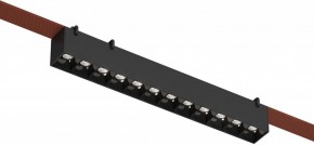 Накладной светильник Denkirs Belty Grill DK5670-BK в Приобье - priobie.ok-mebel.com | фото