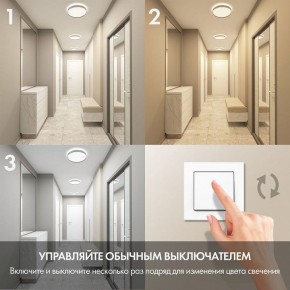 Накладной светильник Denkirs PLATO DK6511-WH/1 в Приобье - priobie.ok-mebel.com | фото 6
