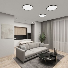 Накладной светильник Denkirs THIN DK6522-BK в Приобье - priobie.ok-mebel.com | фото 2