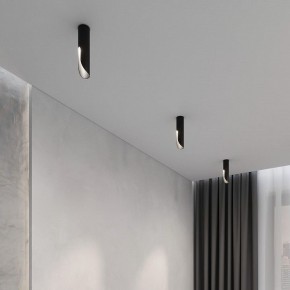 Накладной светильник Elektrostandard Apex 25113/LED 7W 4000K черный в Приобье - priobie.ok-mebel.com | фото 3