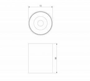 Накладной светильник Elektrostandard Primo 25116/LED в Приобье - priobie.ok-mebel.com | фото 3