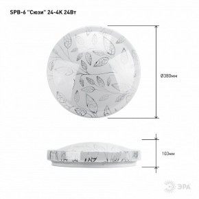 Накладной светильник Эра Классик SPB-6-24-4K (C) в Приобье - priobie.ok-mebel.com | фото 6