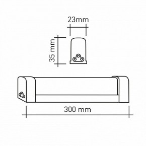Накладной светильник Эра  LLED-04-0-40K-004 в Приобье - priobie.ok-mebel.com | фото 6
