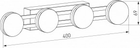 Накладной светильник Eurosvet Tapioca 90332/4 черный в Приобье - priobie.ok-mebel.com | фото 4