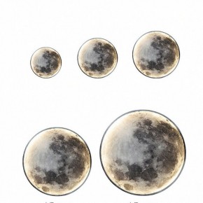 Накладной светильник Imperiumloft COSMOS Мун D90 cosmos-moon01 в Приобье - priobie.ok-mebel.com | фото 2