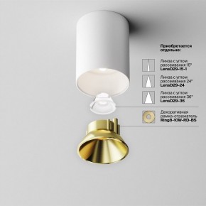 Накладной светильник Maytoni Alfa LED C064CL-8W4K-RD-WB в Приобье - priobie.ok-mebel.com | фото 6