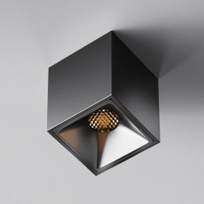 Накладной светильник Maytoni Alfa LED C065CL-8W2.7K-SQ-B в Приобье - priobie.ok-mebel.com | фото 2
