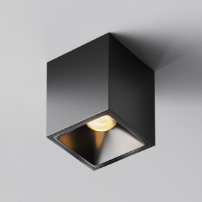 Накладной светильник Maytoni Alfa LED C065CL-8W2.7K-SQ-B в Приобье - priobie.ok-mebel.com | фото 3