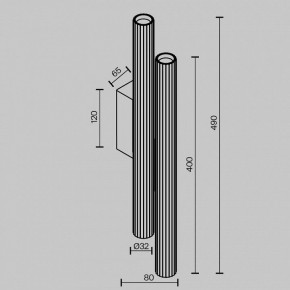Накладной светильник Maytoni Calipso C082WL-24W2.7K-BS в Приобье - priobie.ok-mebel.com | фото 4