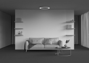 Накладной светильник Maytoni Lua C093CL-45W3K-W в Приобье - priobie.ok-mebel.com | фото 7