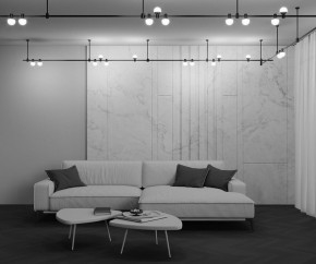 Накладной светильник Maytoni Luna TR149-1-5W4K-B в Приобье - priobie.ok-mebel.com | фото 4