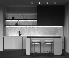 Накладной светильник Maytoni Orlo C085CL-9W4K-W в Приобье - priobie.ok-mebel.com | фото 4