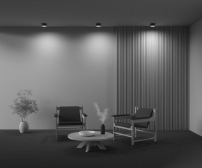 Накладной светильник Maytoni Zon C032CL-12W2.7K-RD-B в Приобье - priobie.ok-mebel.com | фото 6