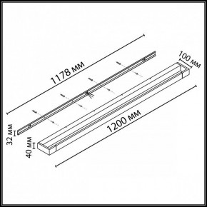 Накладной светильник Odeon Light ARNO 3887/36WL в Приобье - priobie.ok-mebel.com | фото 4
