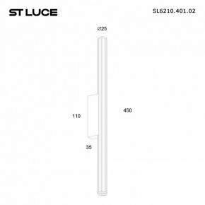 Накладной светильник ST-Luce LILT SL6210.401.02 в Приобье - priobie.ok-mebel.com | фото 2