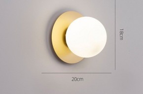 Накладной светильник TopDecor Ringo Ringo A1 33 в Приобье - priobie.ok-mebel.com | фото 4