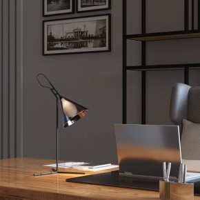 Настольная лампа декоративная Eurosvet Enigma 01186/1 черный в Приобье - priobie.ok-mebel.com | фото 2