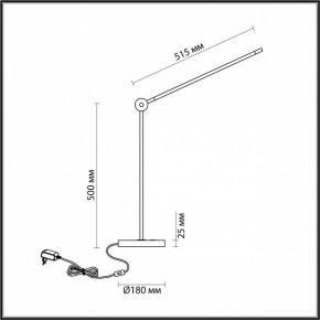 Настольная лампа офисная Odeon Light Foden 7101/12TL в Приобье - priobie.ok-mebel.com | фото 5