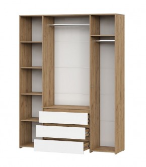 НЕКСТ 1 Шкаф комбинированный четырехстворчатый в Приобье - priobie.ok-mebel.com | фото 2