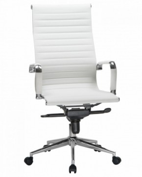 Офисное кресло для руководителей DOBRIN CLARK LMR-101F белый в Приобье - priobie.ok-mebel.com | фото 2
