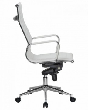 Офисное кресло для руководителей DOBRIN CLARK LMR-101F белый в Приобье - priobie.ok-mebel.com | фото 4